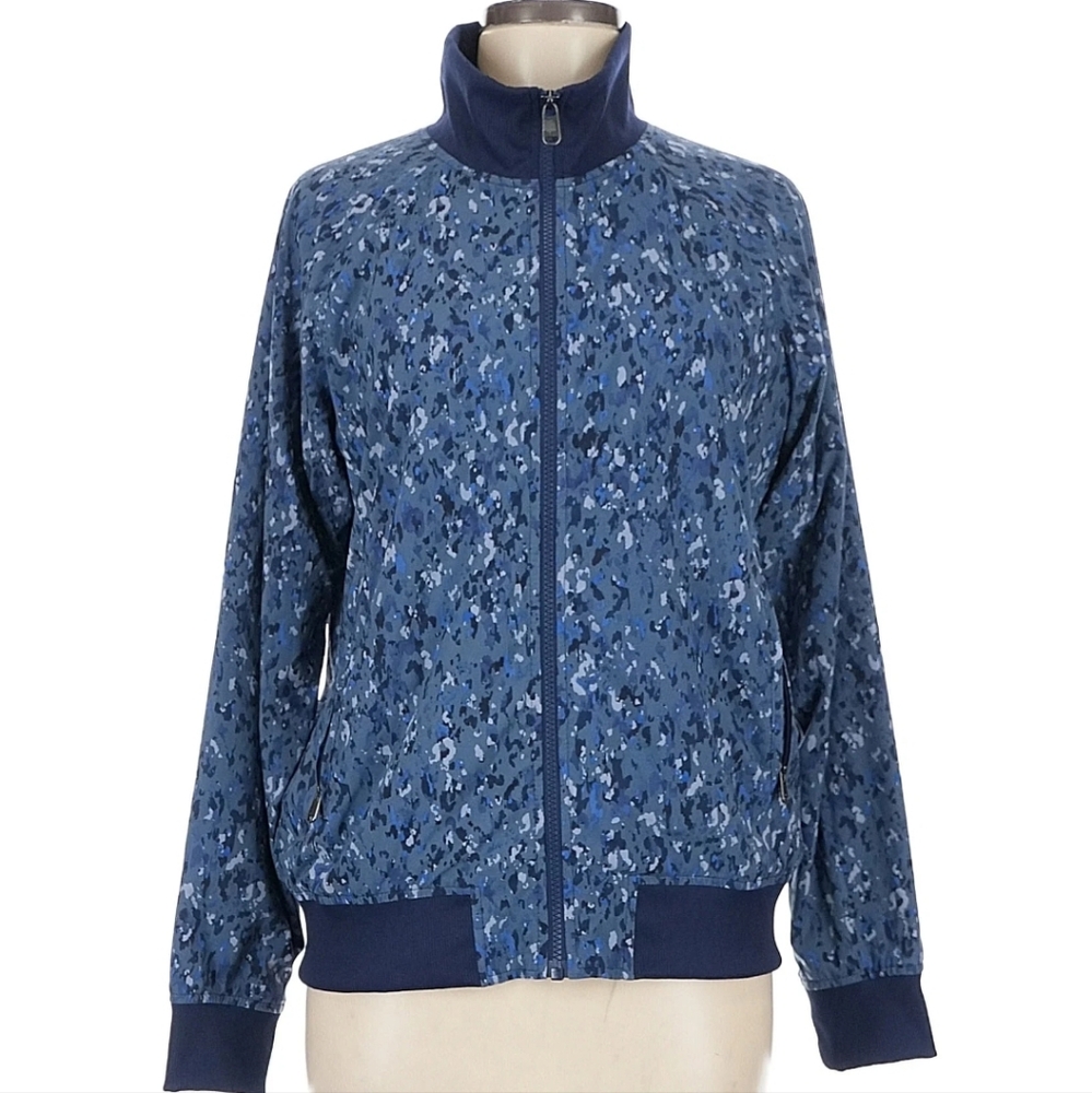Athleta Printed Brooklyn Bomber Jacket